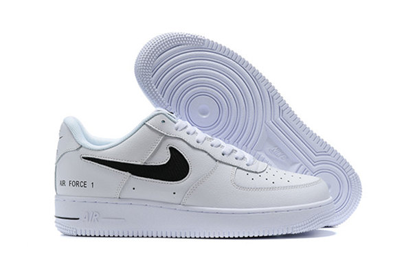 Women's Air Force 1 Low Top White Shoes 052